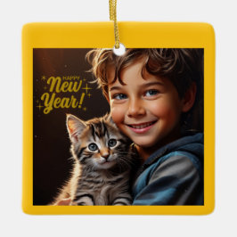 Enfeite de Natal Personalizado com Foto
