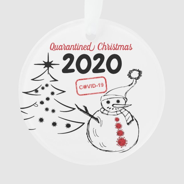 Enfeite de Natal personalizado da árvore de Natal  (Frente)