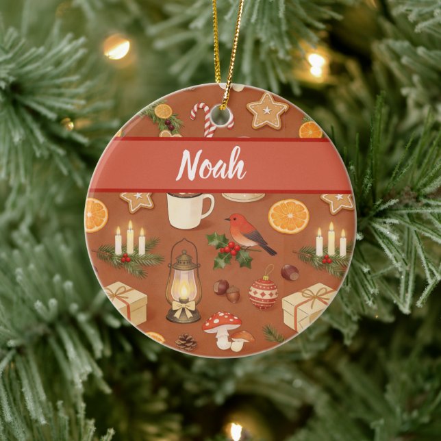 Enfeite de Natal Personalizado e Aconchegante, Rús (Árvore)