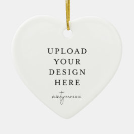 Enfeite de Natal Personalizado - Envie sua Foto