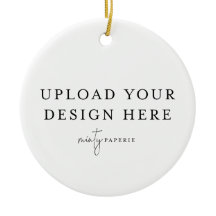 Enfeite de Natal Personalizado - Envie sua Foto