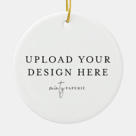 Enfeite de Natal Personalizado - Envie sua Foto
