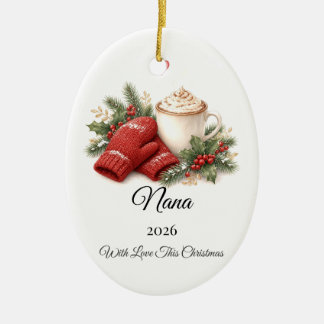 Enfeite de Natal Personalizado Nana