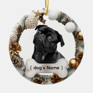 Enfeite de Natal Personalizado para Cachorro
