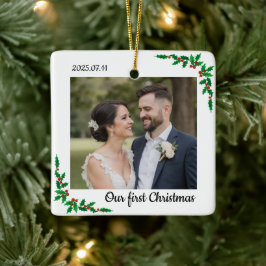 Enfeite de Natal Personalizado para Casal no Prime