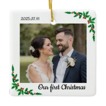 Enfeite de Natal Personalizado para Casal no Prime