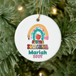 Enfeite de Natal Personalizado para Futuro Profess