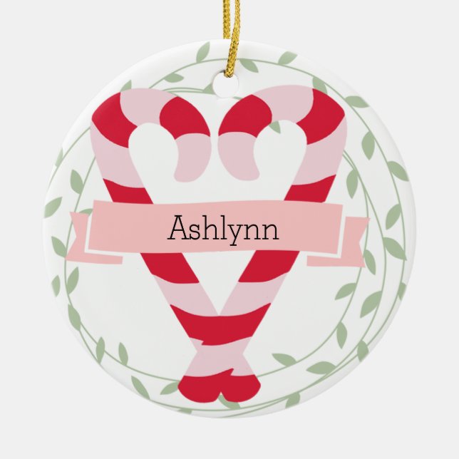 Enfeite de Natal Personalizado para Netas Fofinho (Frente)