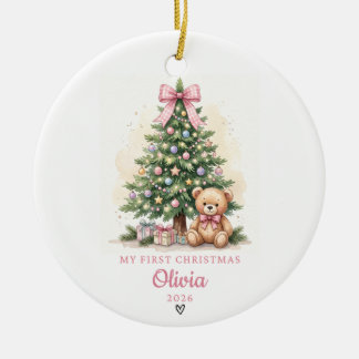 Enfeite de Natal Personalizado para o Primeiro Nat