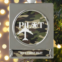 Avião militar e piloto, Camuflagem, Minimalista