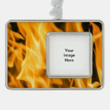 Ornamento quadro fogo