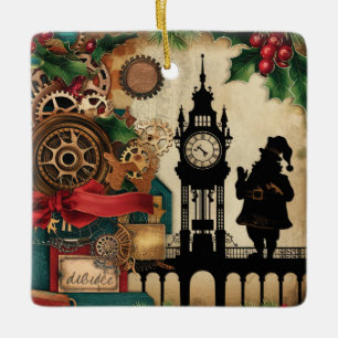 Enfeite de Natal Steampunk