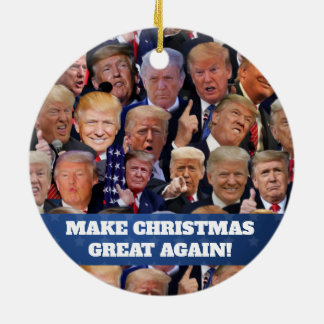 Enfeite de Natal Trump