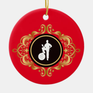 Enfeite de Natal Vitoriano do Dia dos Mecânicos