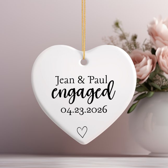 Enfeite de Noivado  (Engagement Ornament )