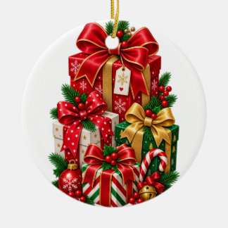 Enfeite de Presentes de Natal