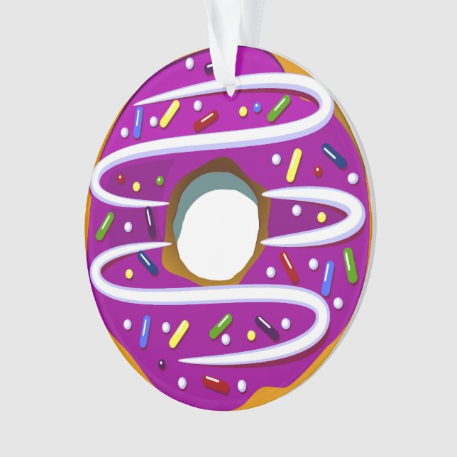 Enfeite de Rosquinha / Donut (Frente)