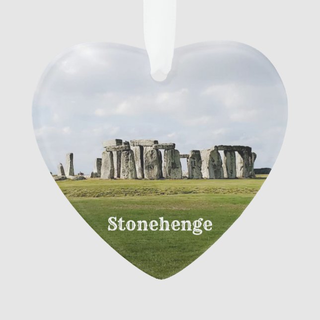Enfeite de souvenir de Stonehenge Inglaterra (Frente)