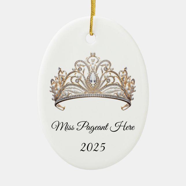 Enfeite de Tiara de Princesa (Frente)