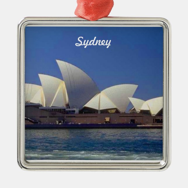 Enfeite de Viagem Sydney Austrália (Frente)