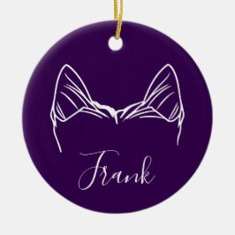 Enfeite de Yorkie (Logotipo Om)