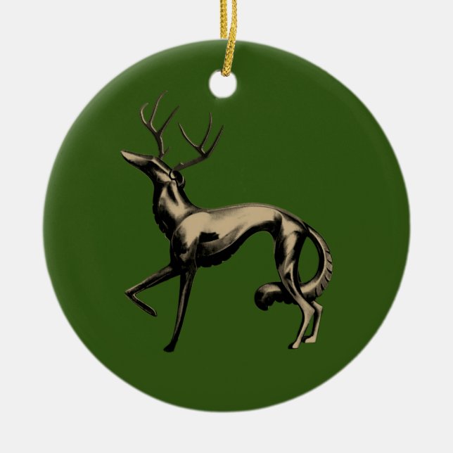 Enfeite DeerZoi Verde (Frente)