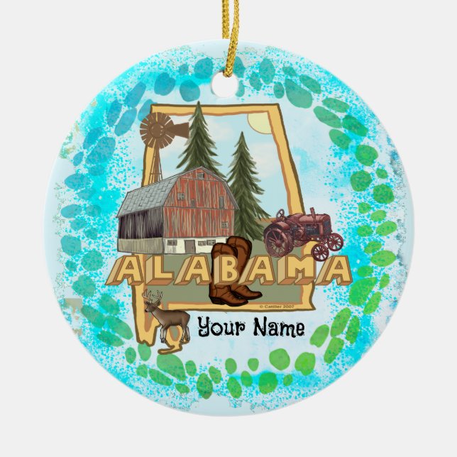 Enfeite do Alabama (Frente)