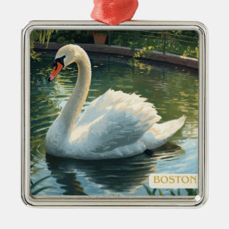 Enfeite do Cisne do Jardim Público de Boston, Mass