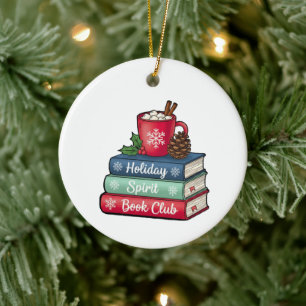 Enfeite do Clube do Livro Espírito de Natal   Aman