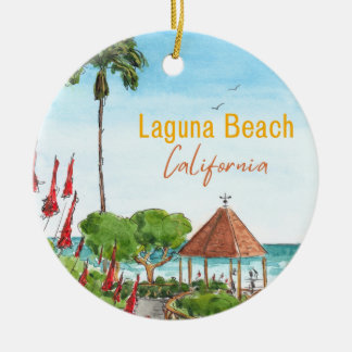 Enfeite do Parque Heisler de Laguna Beach