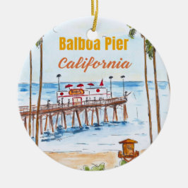 Enfeite do Pier Balboa Newport Beach