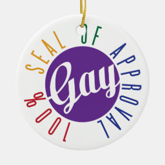 Enfeite do Selo de Aprovação Gay