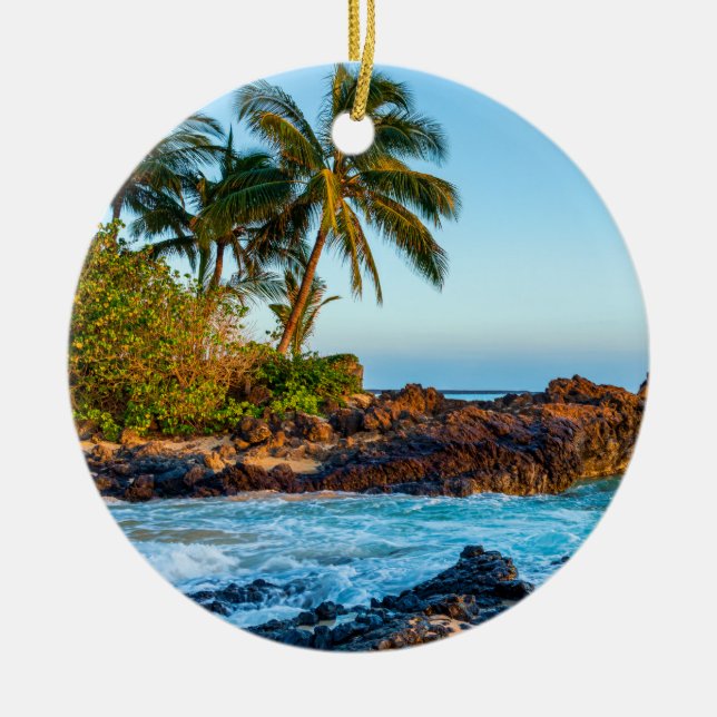 Enfeite duplo espetacular de Maui (Frente)