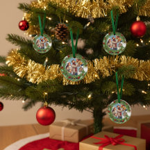 Enfeite e Porta-Chaves Família na Neve – Natal