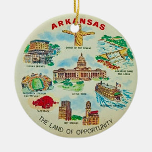 Enfeite Ilustrado do Arkansas