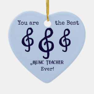 Enfeite Melhor Professor de Música