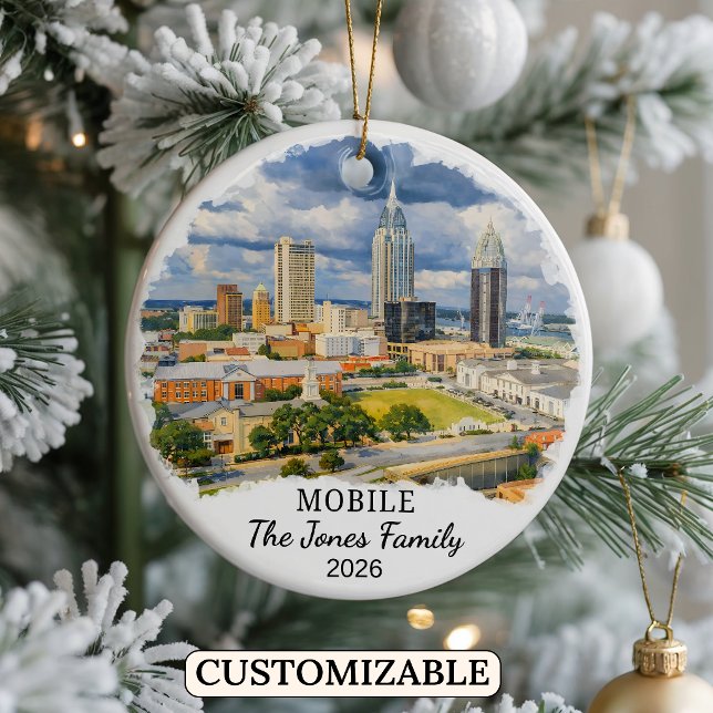 Enfeite Móvel Personalizado, Alabama Personalizado (Criador carregado)