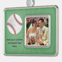 Baseball personalizado em crianças verdes