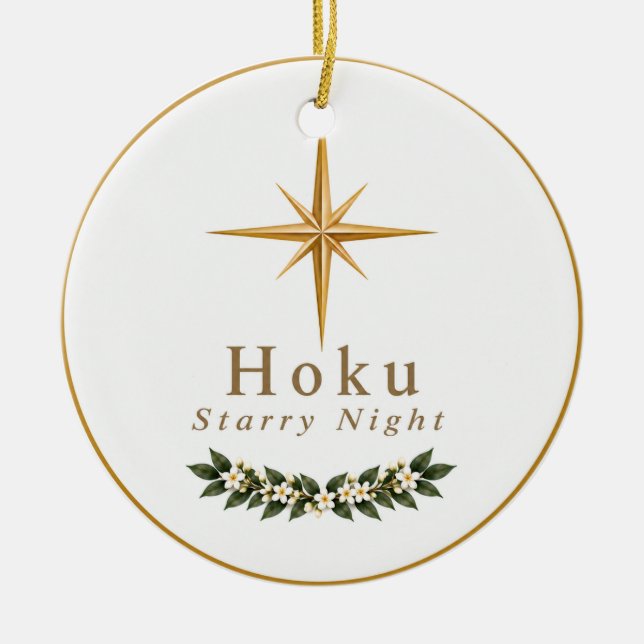 Enfeite Noturna Estrelada Hoku (Frente)