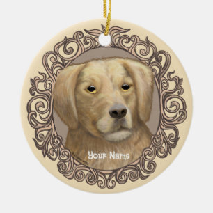 Enfeite Ornado Golden Retriever