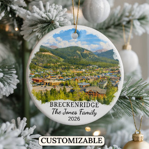 Enfeite Personalizado Breckenridge Colorado Custom