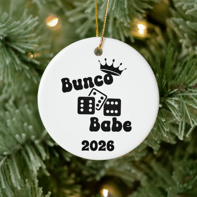 Enfeite Personalizado Bunco Babe (Árvore)