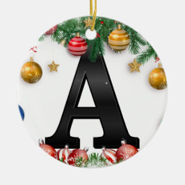 Enfeite Personalizado com Letra