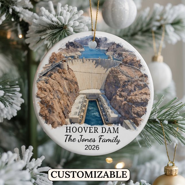 Enfeite Personalizado da Barragem Hoover, Arizona  (Criador carregado)