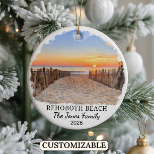 Enfeite Personalizado da Praia de Rehoboth, Delawa