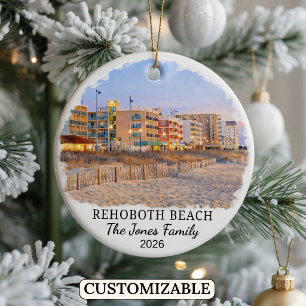 Enfeite Personalizado da Praia de Rehoboth, Delawa