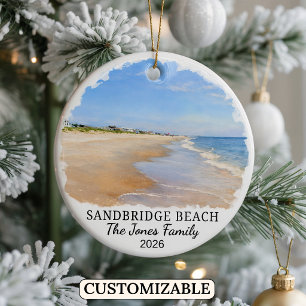 Enfeite Personalizado da Praia de Sandbridge, Vir