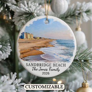 Enfeite Personalizado da Praia de Sandbridge, Vir