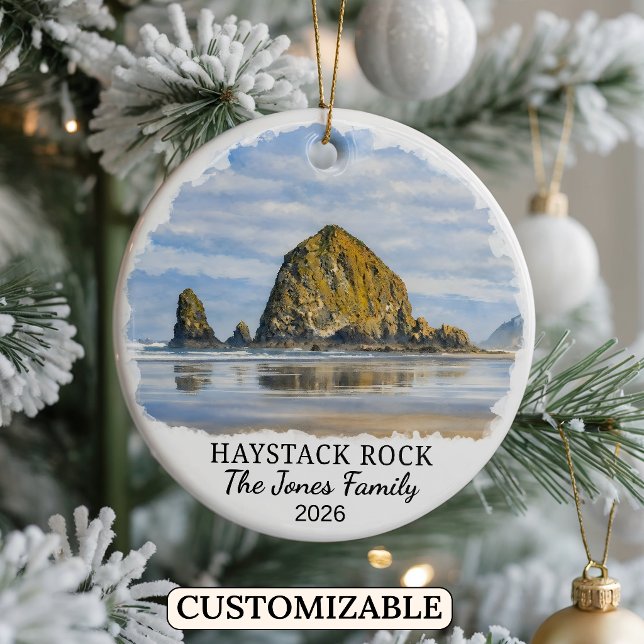 Enfeite Personalizado da Rocha Haystack, Oregon Pe (Criador carregado)
