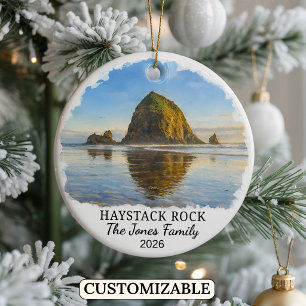 Enfeite Personalizado da Rocha Haystack, Oregon Pe